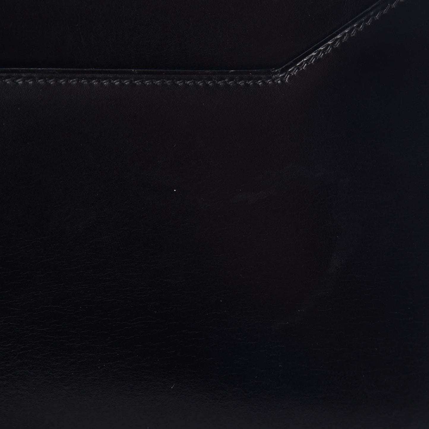 Box Top Handle Bag Black