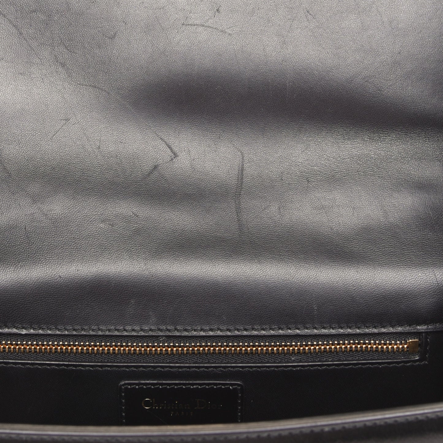 Smooth Calfskin 30 Montaigne Flap Bag Black