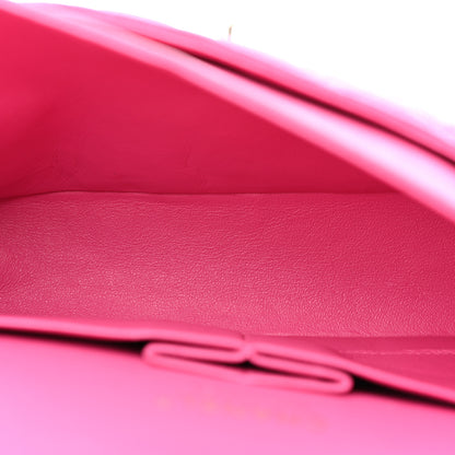 Chanel Iridescent Caviar Quilted Medium Double Flap Pink 5 of 16