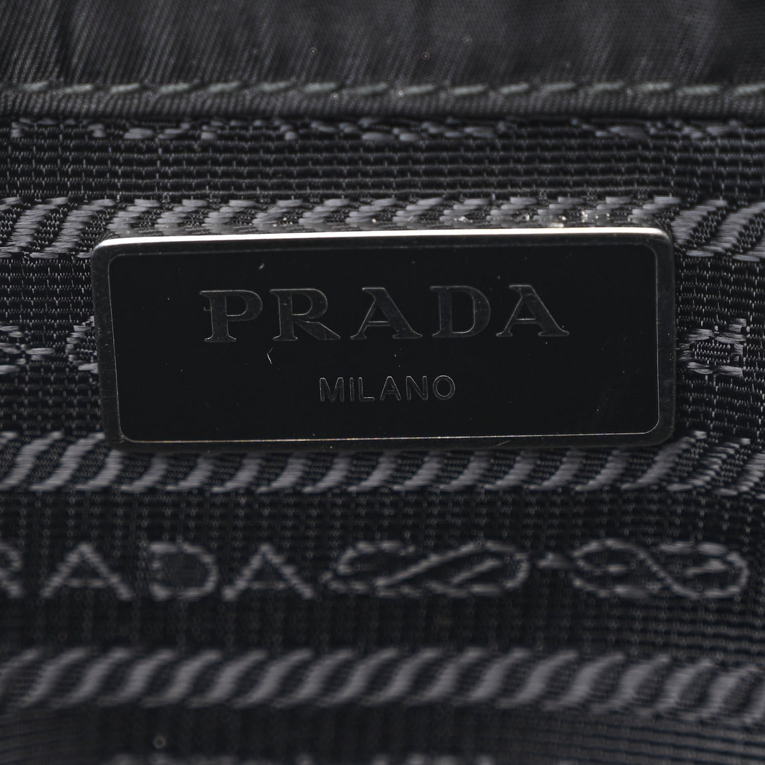Prada Nylon Tessuto Impuntu Quilted Tote Black 6 of 11