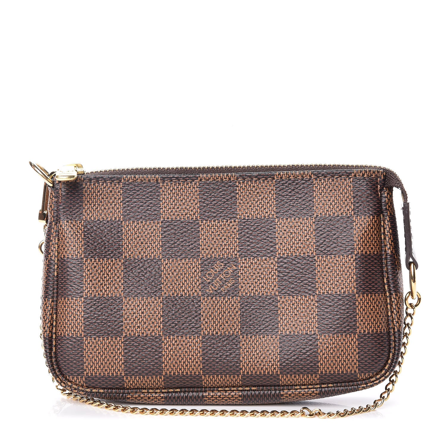 Louis Vuitton Damier Ebene Mini Pochette Accessories 1 of 8