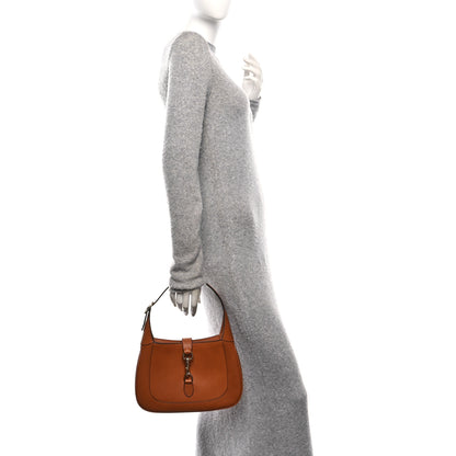 Gucci Tritone Calfskin Small Jackie 1961 Hobo Harness Brown 2 of 10
