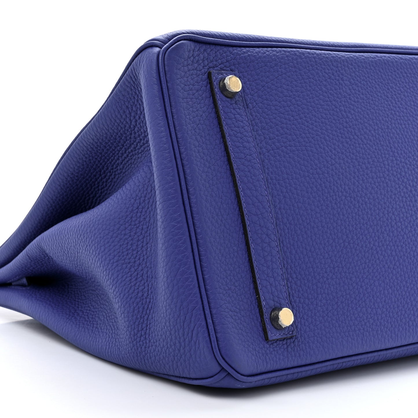 Togo Birkin 35 Bleu Electrique