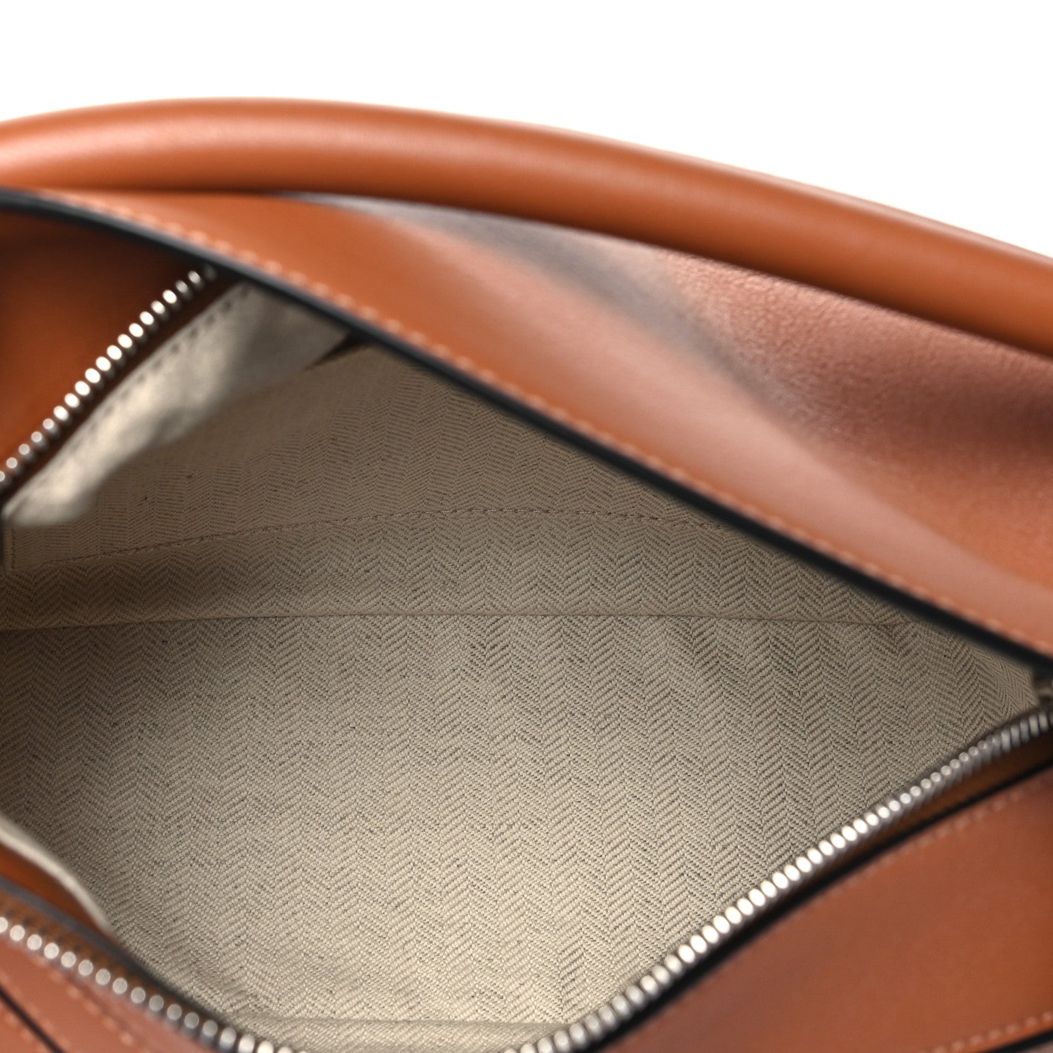 Loewe Calfskin Small Puzzle Bag Tan 5 of 9