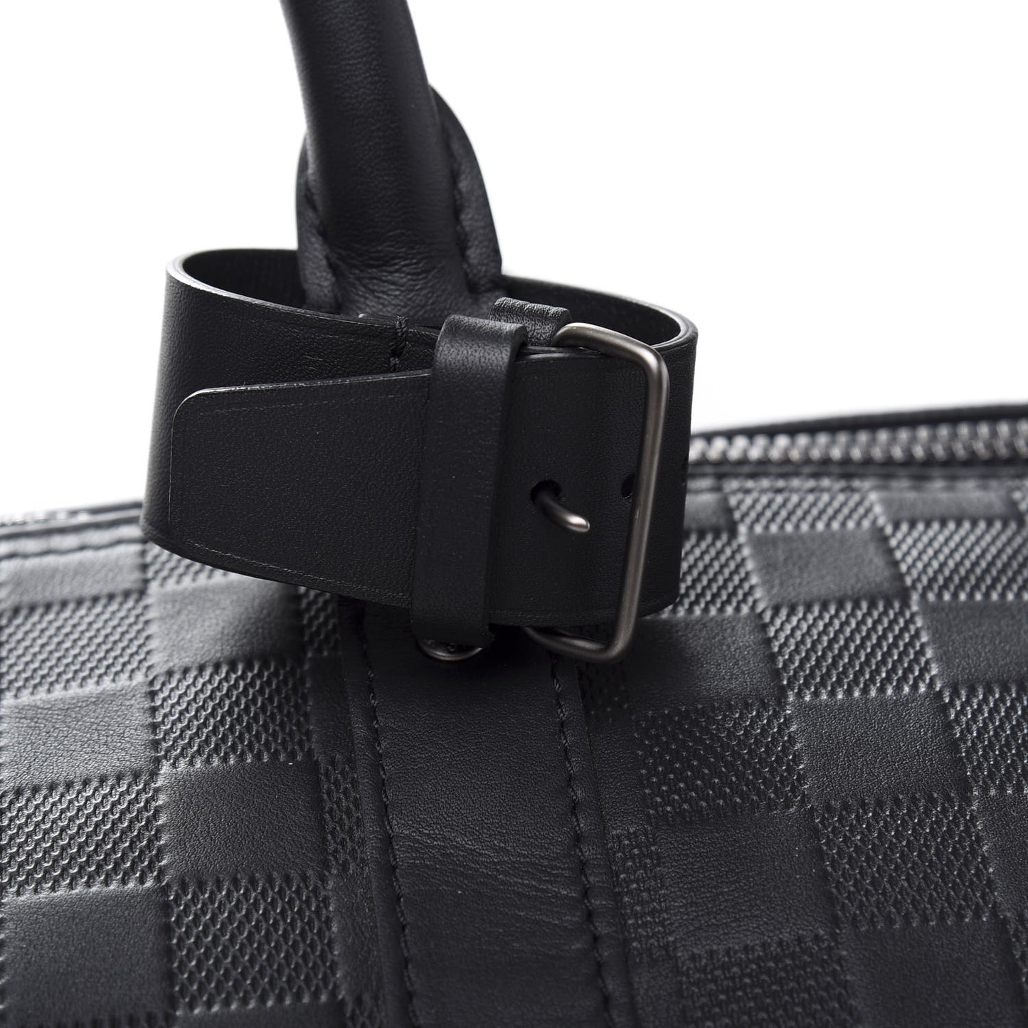 Damier Infini Keepall Bandouliere 45 Onyx