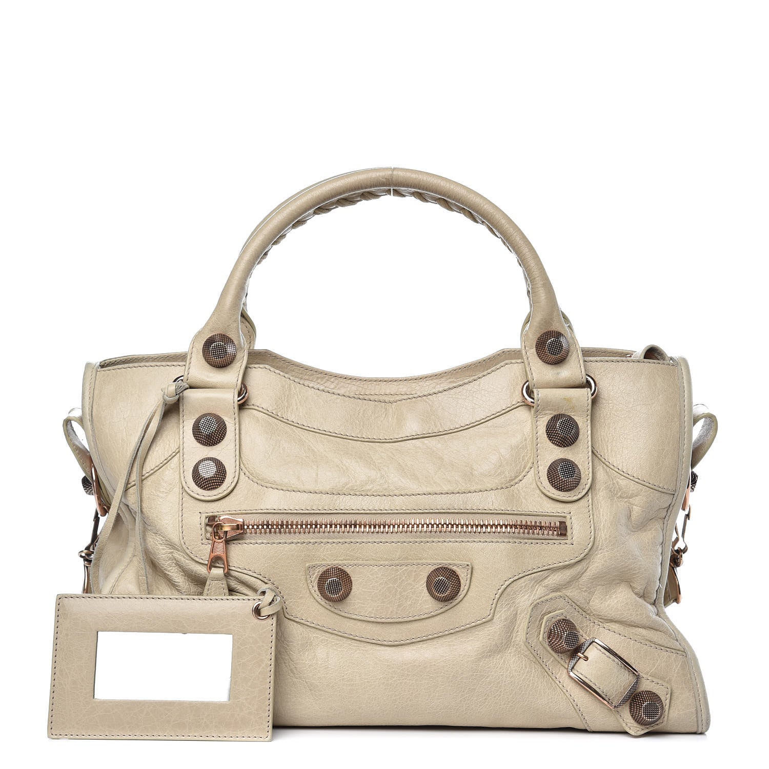 Balenciaga Agneau Giant 21 Rose Gold Hardware City Praline 1 of 15