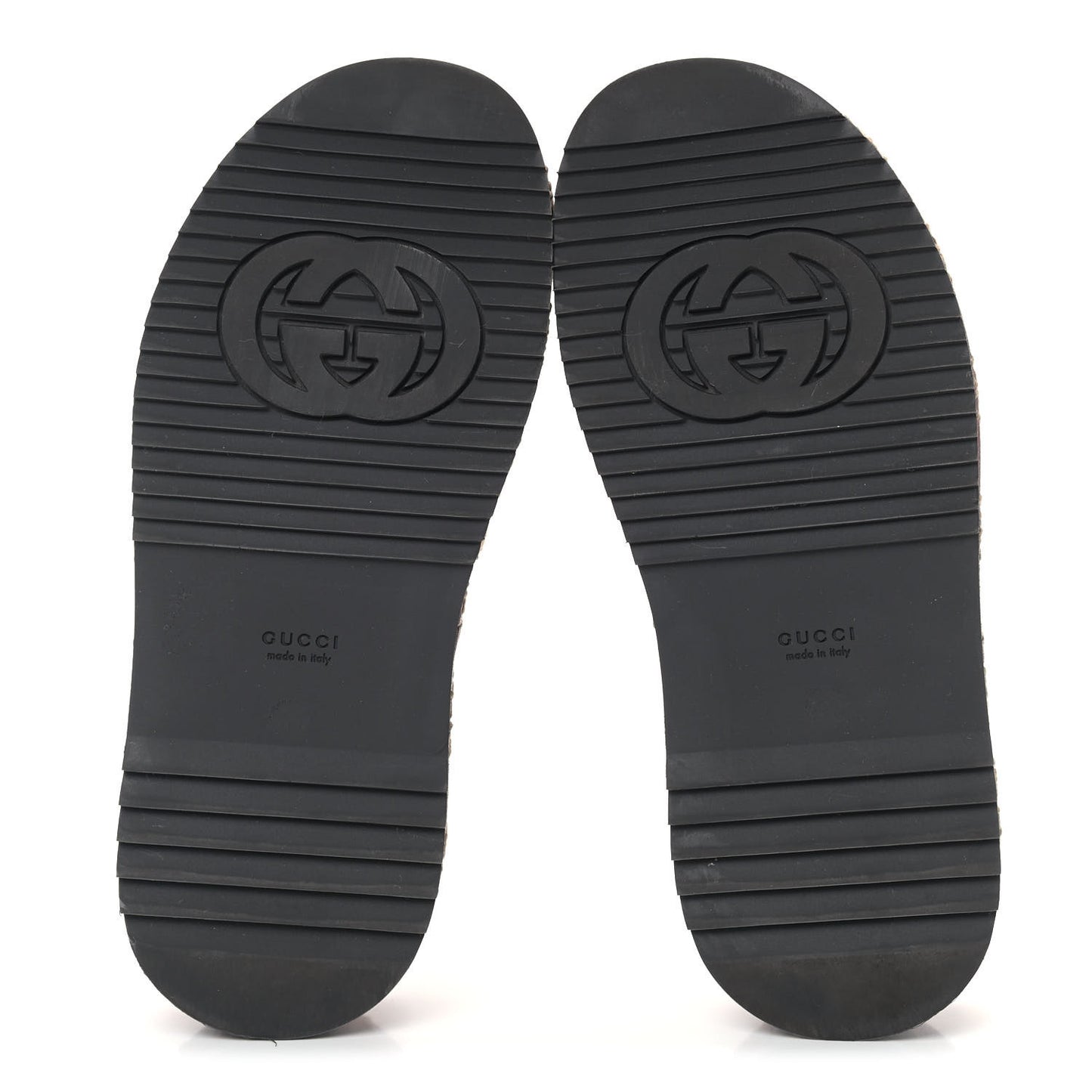 Lame GG Monogram Angelina Platform 55mm Slide Sandals 37 Brown Beige