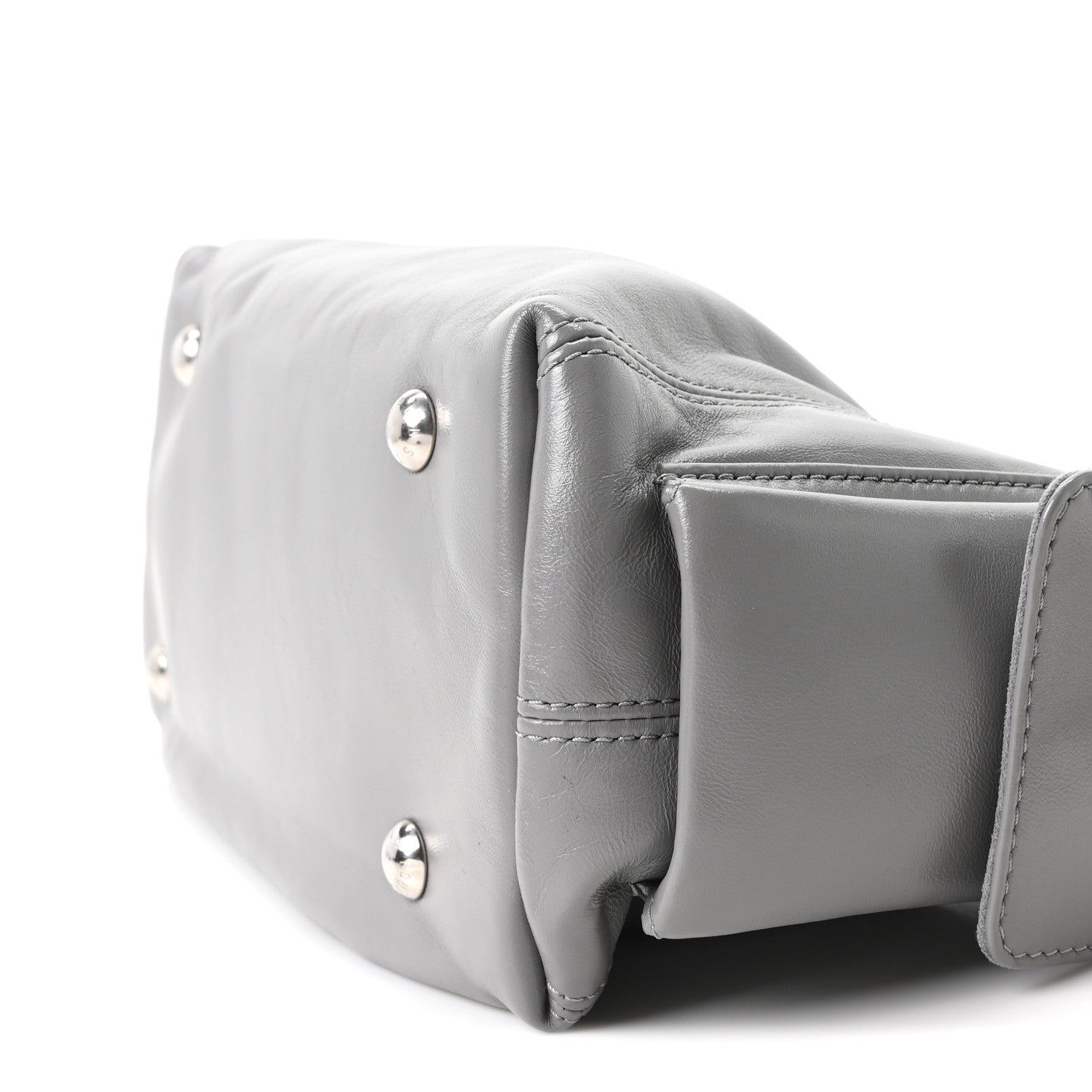 Louis Vuitton Lambskin CarryAll Cargo Vibe PM Trianon Gray 9 of 9