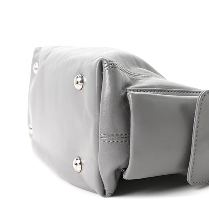 Louis Vuitton Lambskin CarryAll Cargo Vibe PM Trianon Gray 9 of 9