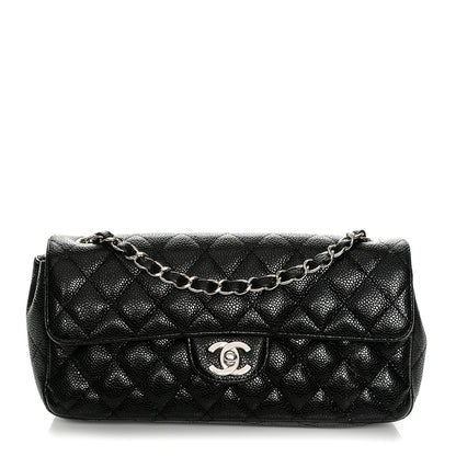 Chanel Caviar East West Flap Black 1 of 7