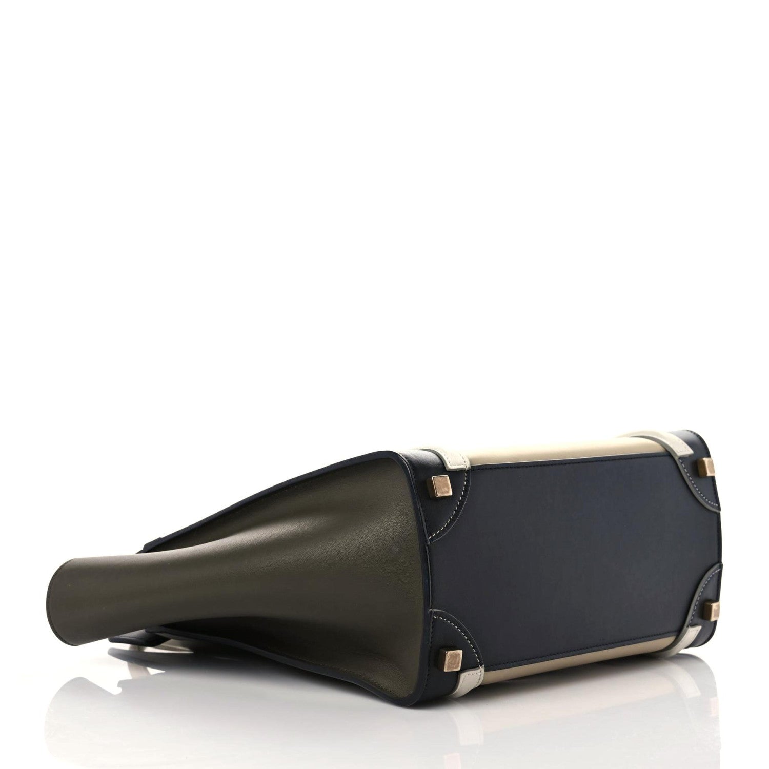 Celine Smooth Calfskin Micro Tri-Color Luggage Beige 3 of 15