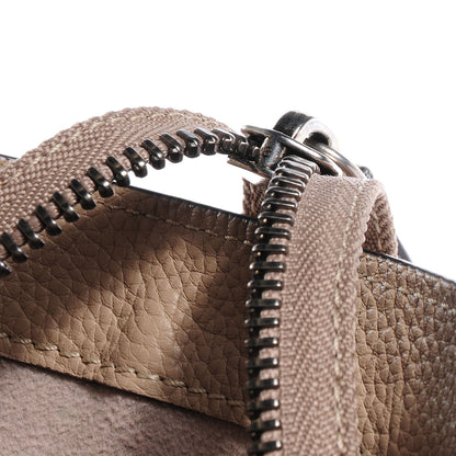 Celine Drummed Calfskin Mini Luggage Dune 7 of 10