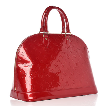 Louis Vuitton Vernis Alma GM Pomme D'Amour 3 of 7