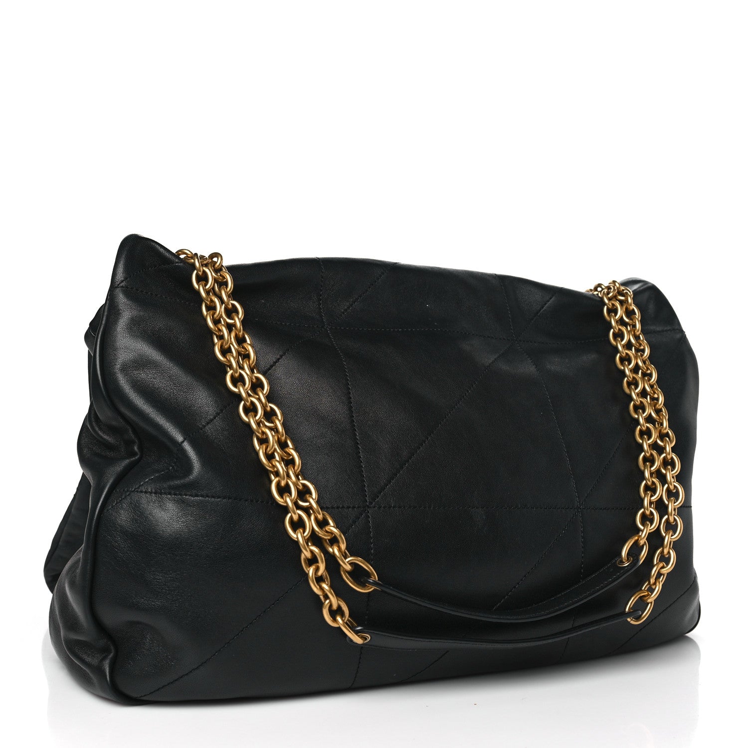 Saint Laurent Lambskin Matelasse Monogram Large Jamie 4.3 Black 3 of 9