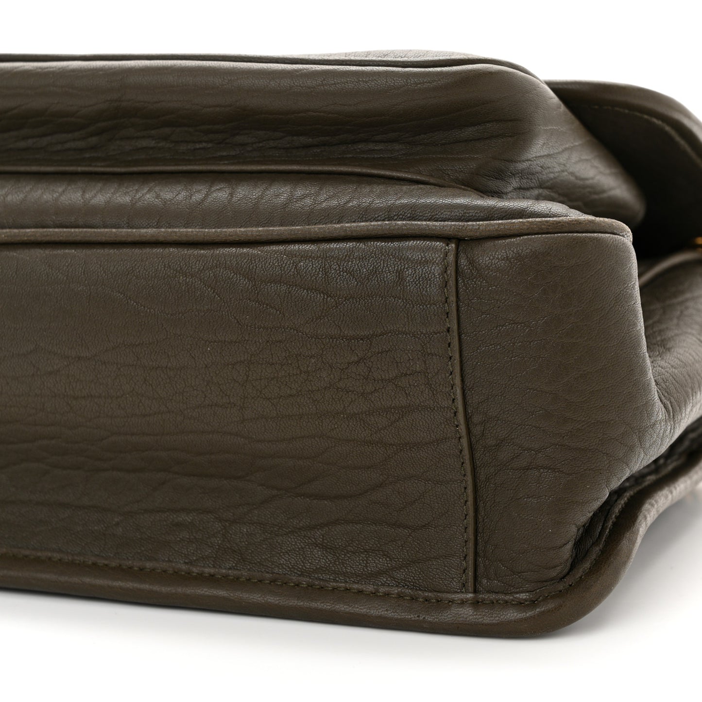 Grained Lambskin Monogram Medium Niki Chain Satchel Light Musk