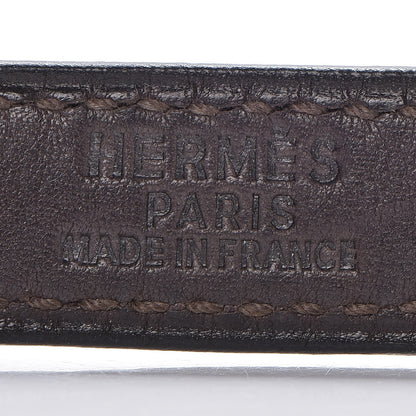 Hermes Toile Swift Kelly 32 Chocolate 29 of 35