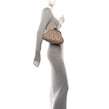 Miu Miu Nappa Matelasse Miu Belle Bag Cammeo 2 of 9
