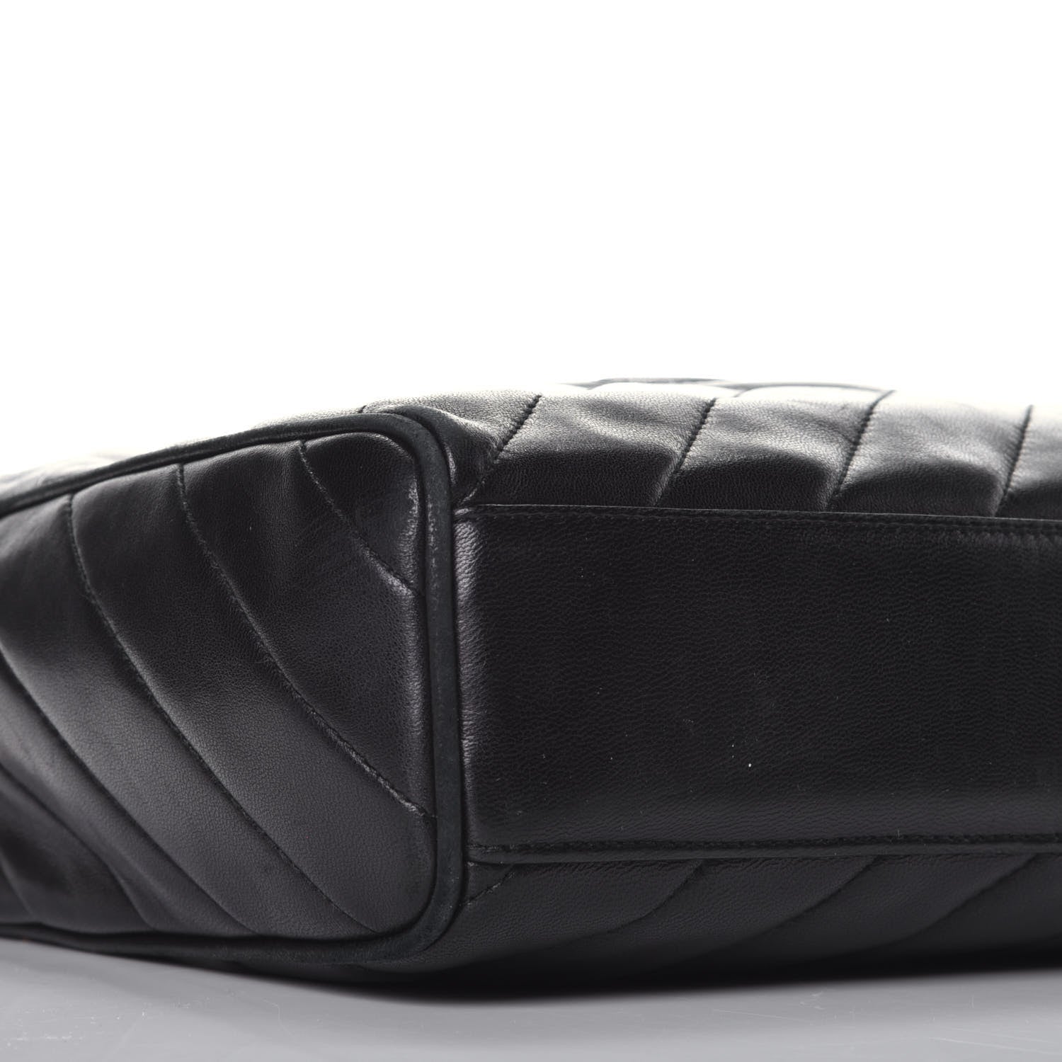 Chanel Lambskin Quilted CC Tassel Camera Case Black 7 of 8