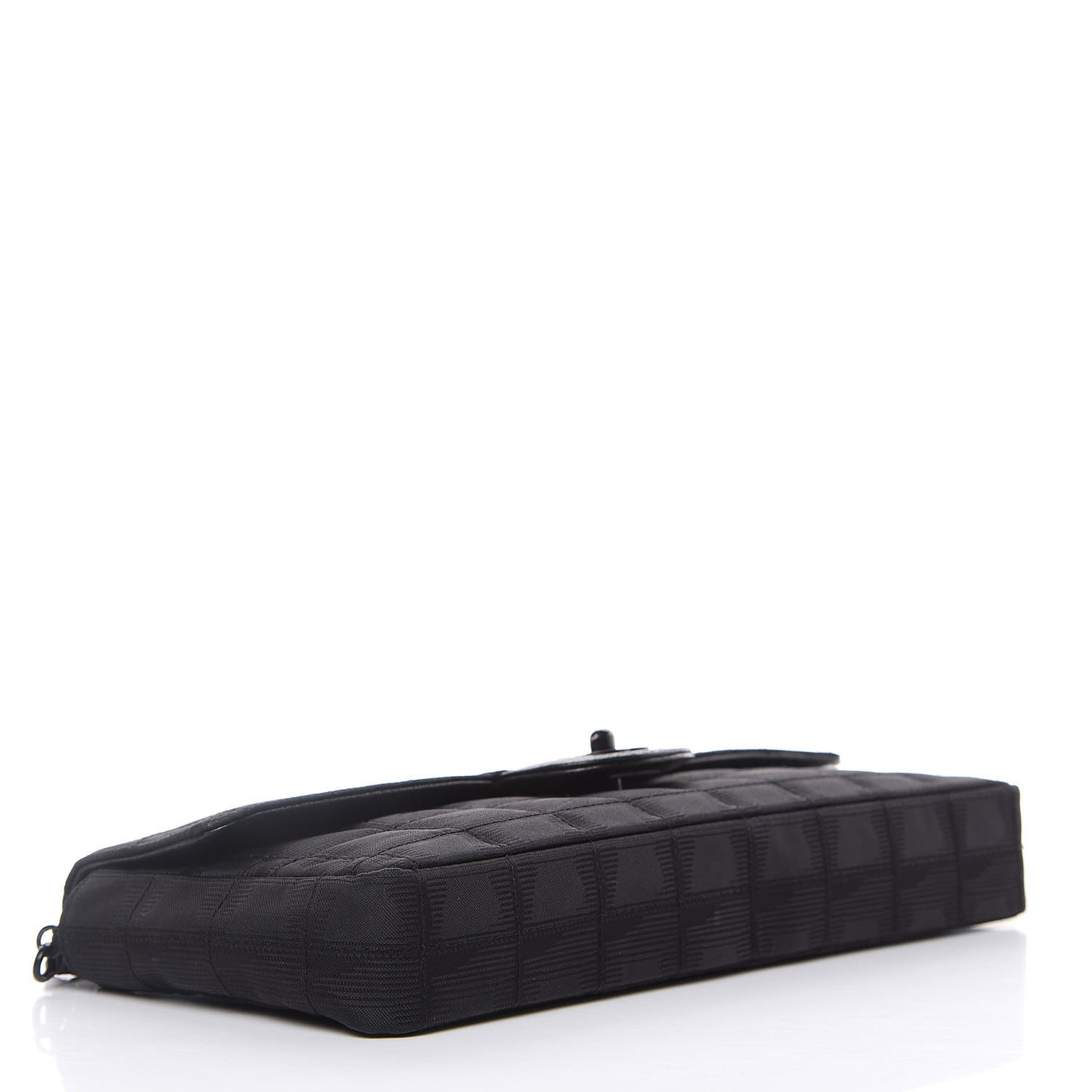 Nylon Travel East West Flap Black