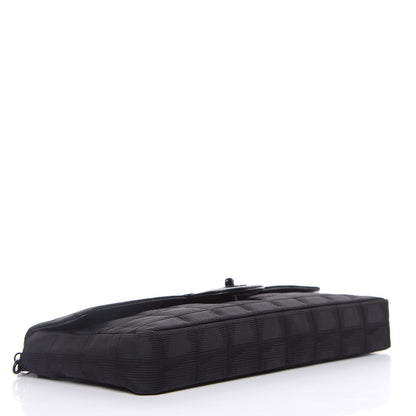 Chanel Nylon Travel East West Flap Black 4 of 14
