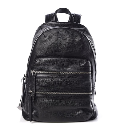 Marc Jacobs Pebbled Calfskin Biker Backpack Black 1 of 10