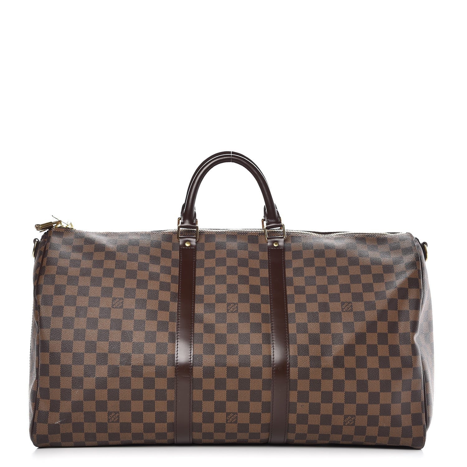 Louis Vuitton Damier Ebene Keepall Bandouliere 55 1 of 14