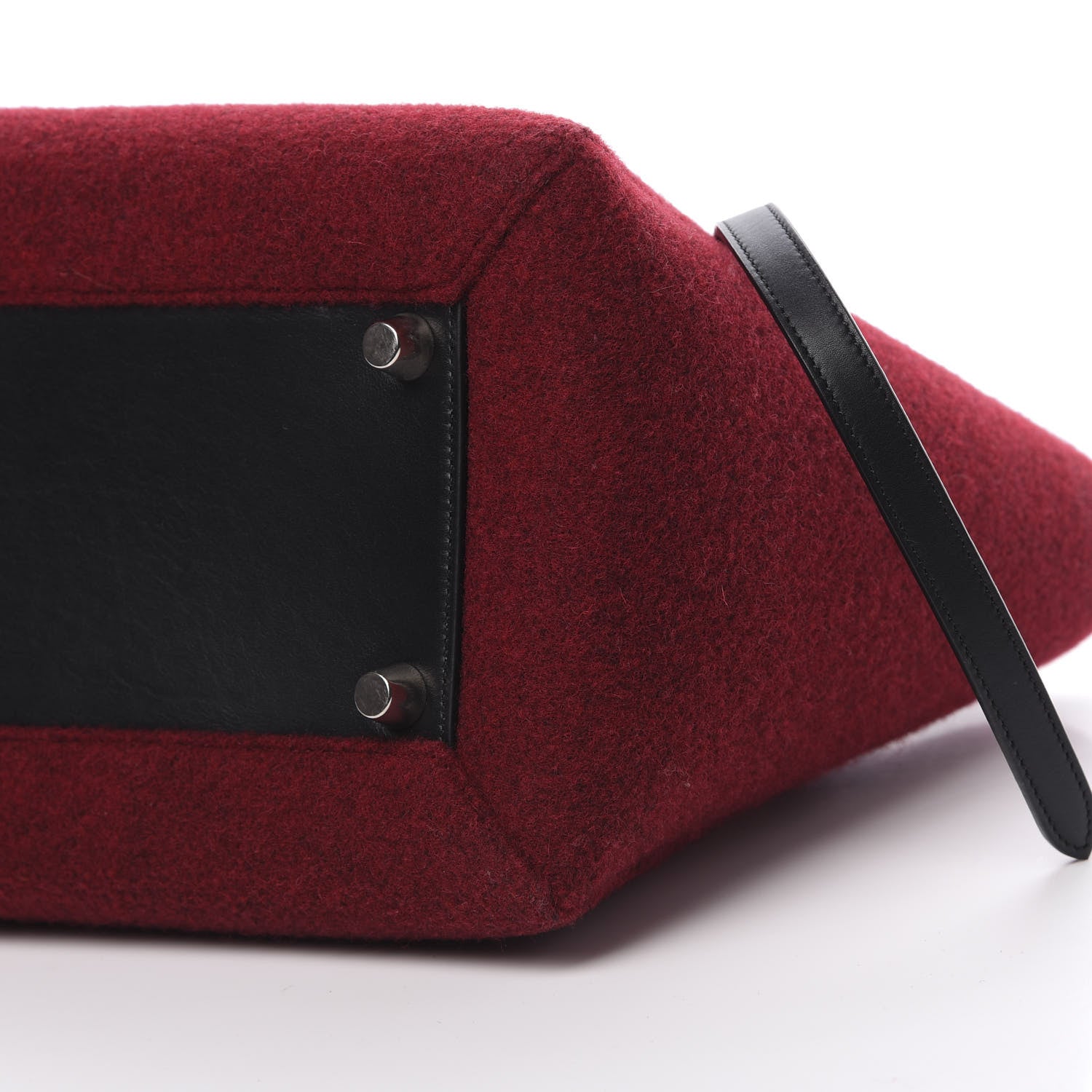 Celine Felt Smooth Calfskin Mini Belt Bag Red 12 of 17