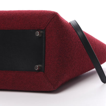 Celine Felt Smooth Calfskin Mini Belt Bag Red 12 of 17