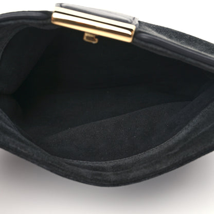 Louis Vuitton Suede Sofia Coppola Slim Clutch MM 6 of 8