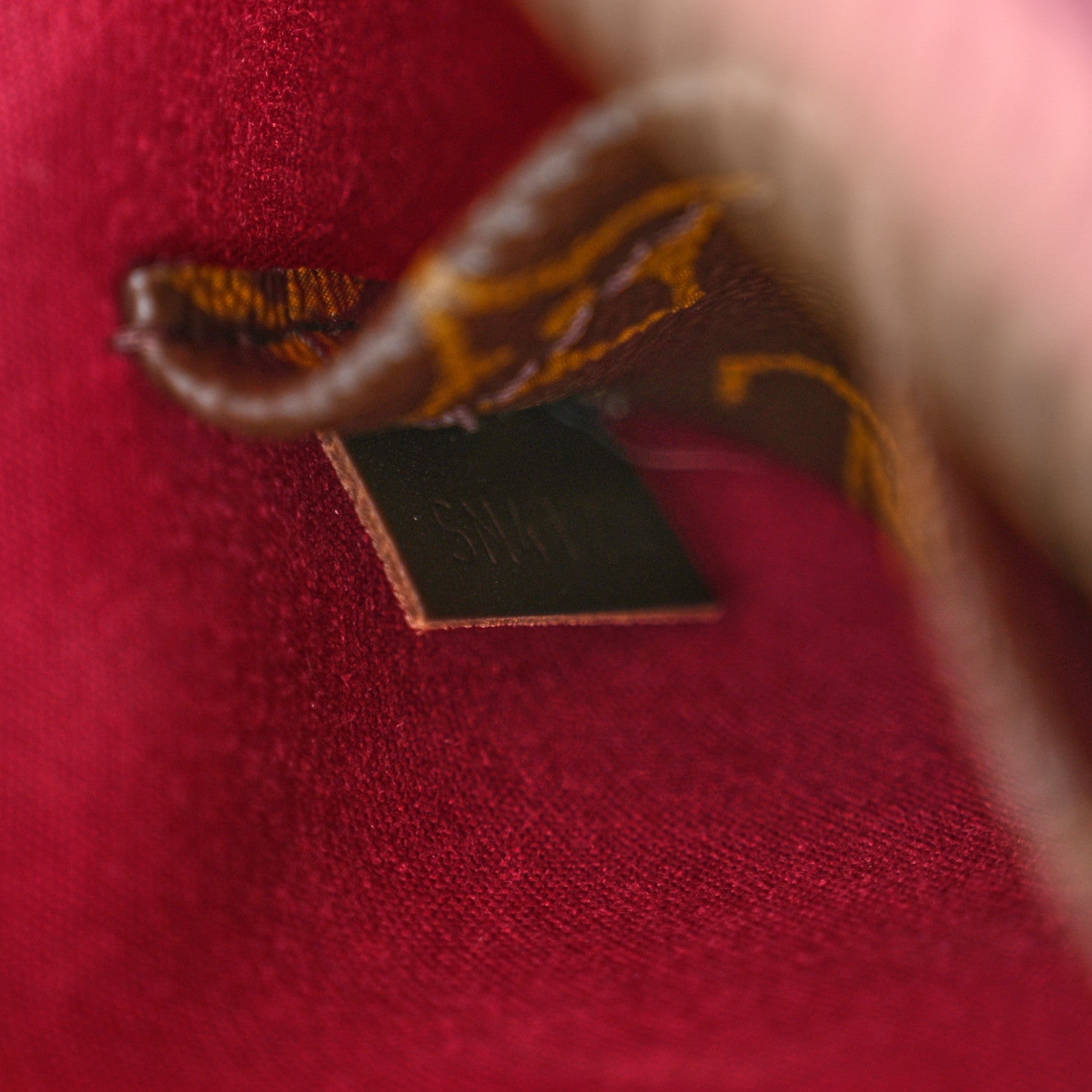 Louis Vuitton Patent Monogram Alma BB Magenta 7 of 11