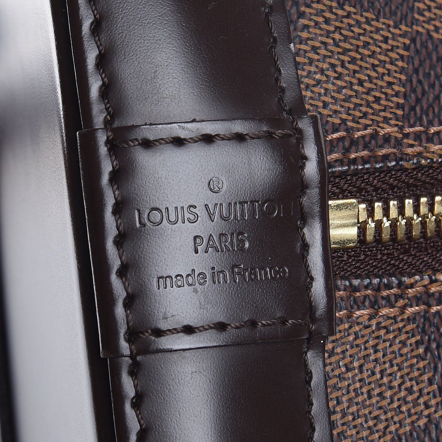 Louis Vuitton Damier Ebene Alma PM 7 of 14