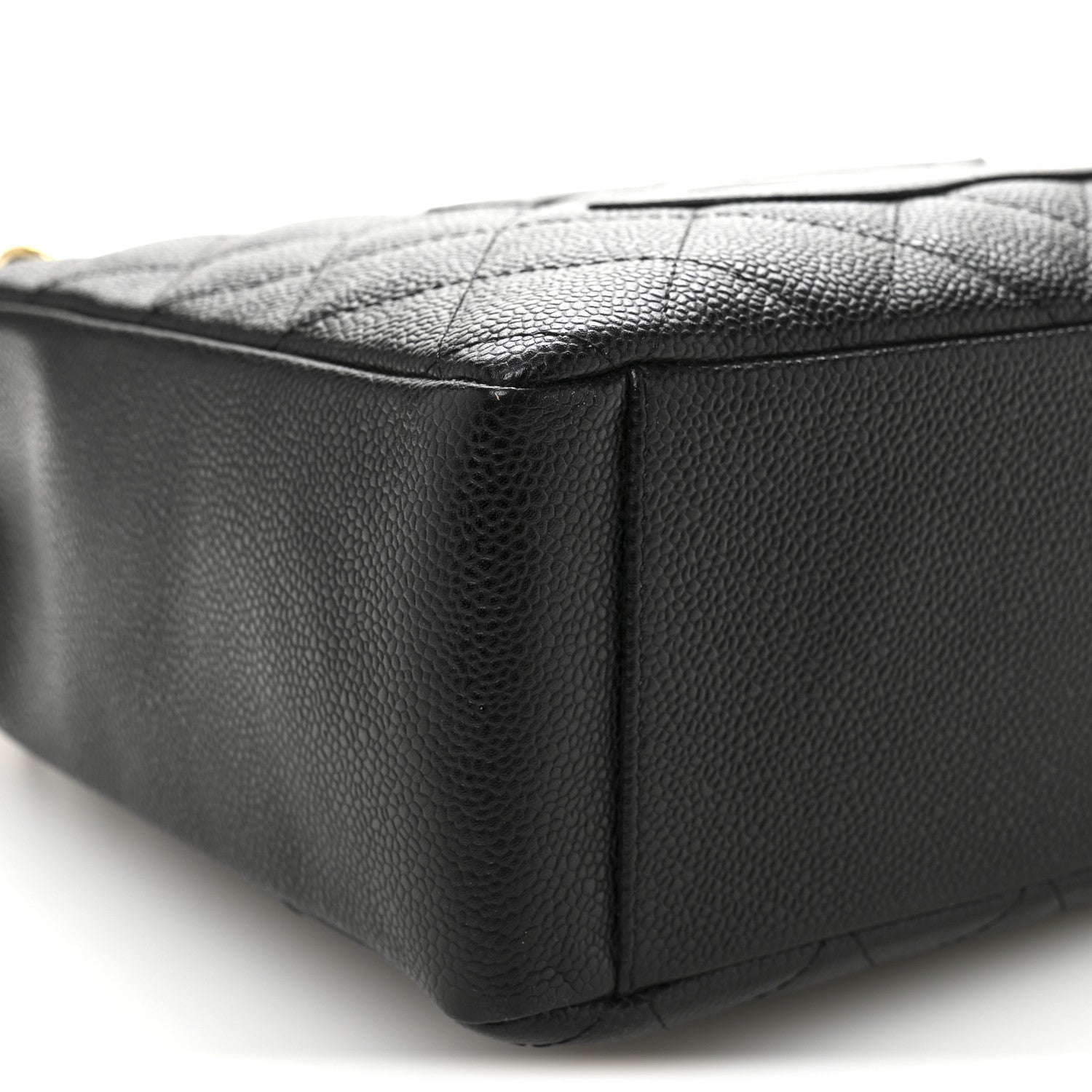 Chanel Caviar Quilted Petit Shopping Tote PST Black 9 of 10
