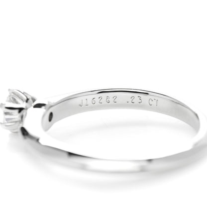 Tiffany Platinum Diamond .23ct Solitaire Engagement Ring 47 4 5 of 5
