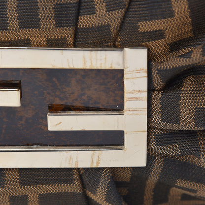 Fendi Zucca Patent Mia Hobo Tobacco 12 of 15