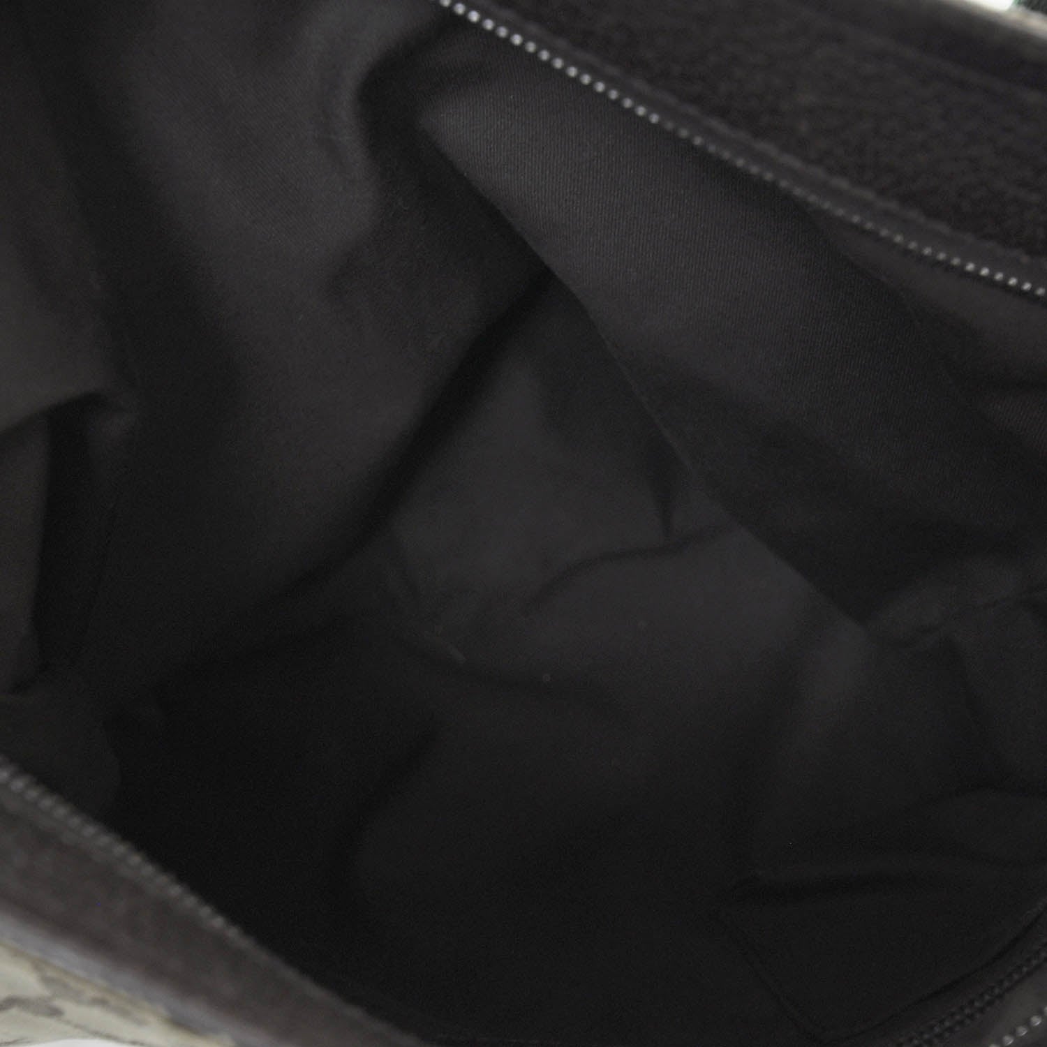 Gucci Monogram Web Medium Double Pocket Messenger Bag Dark Brown 6 of 9