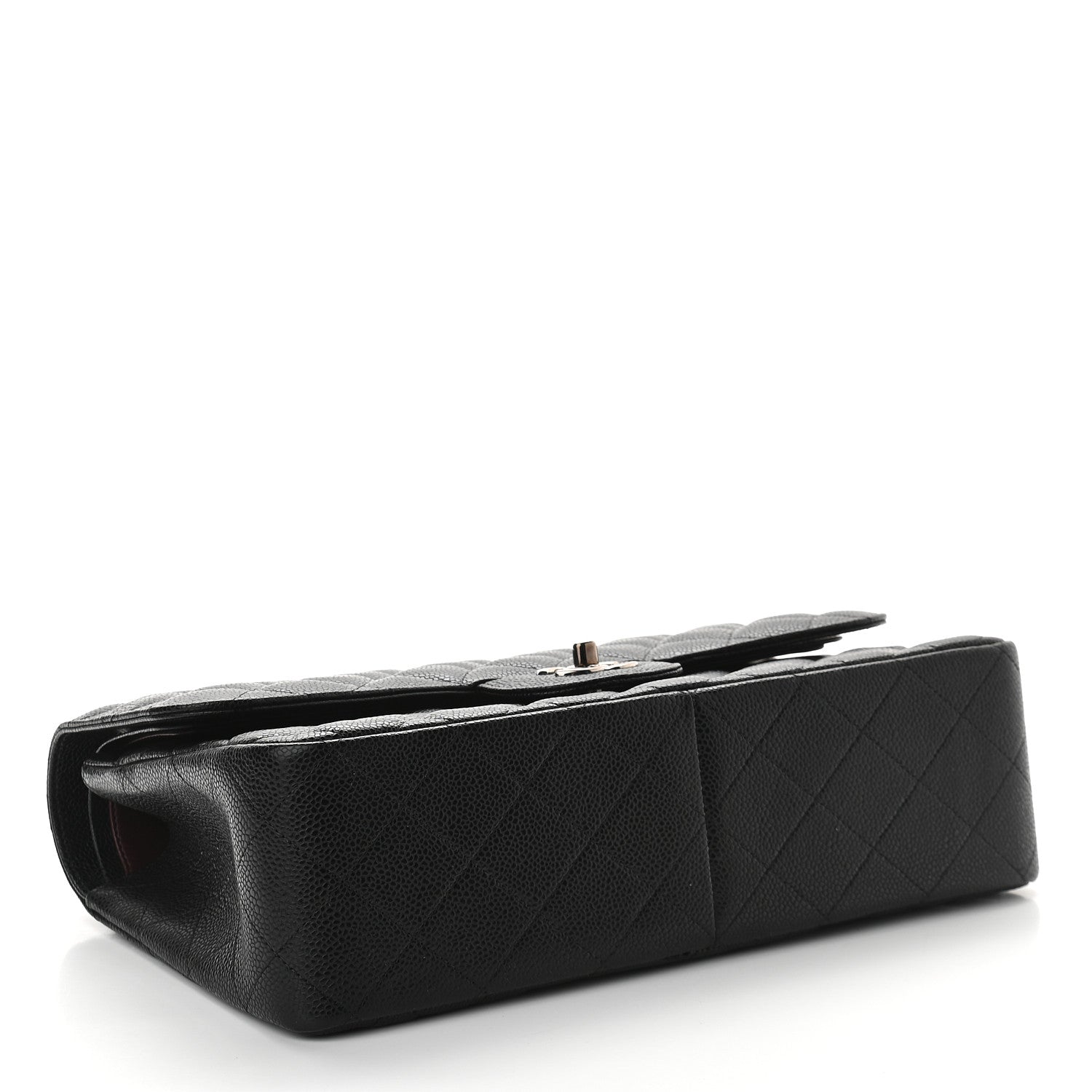 Chanel Caviar Quilted Jumbo Double Flap Black 4 of 9