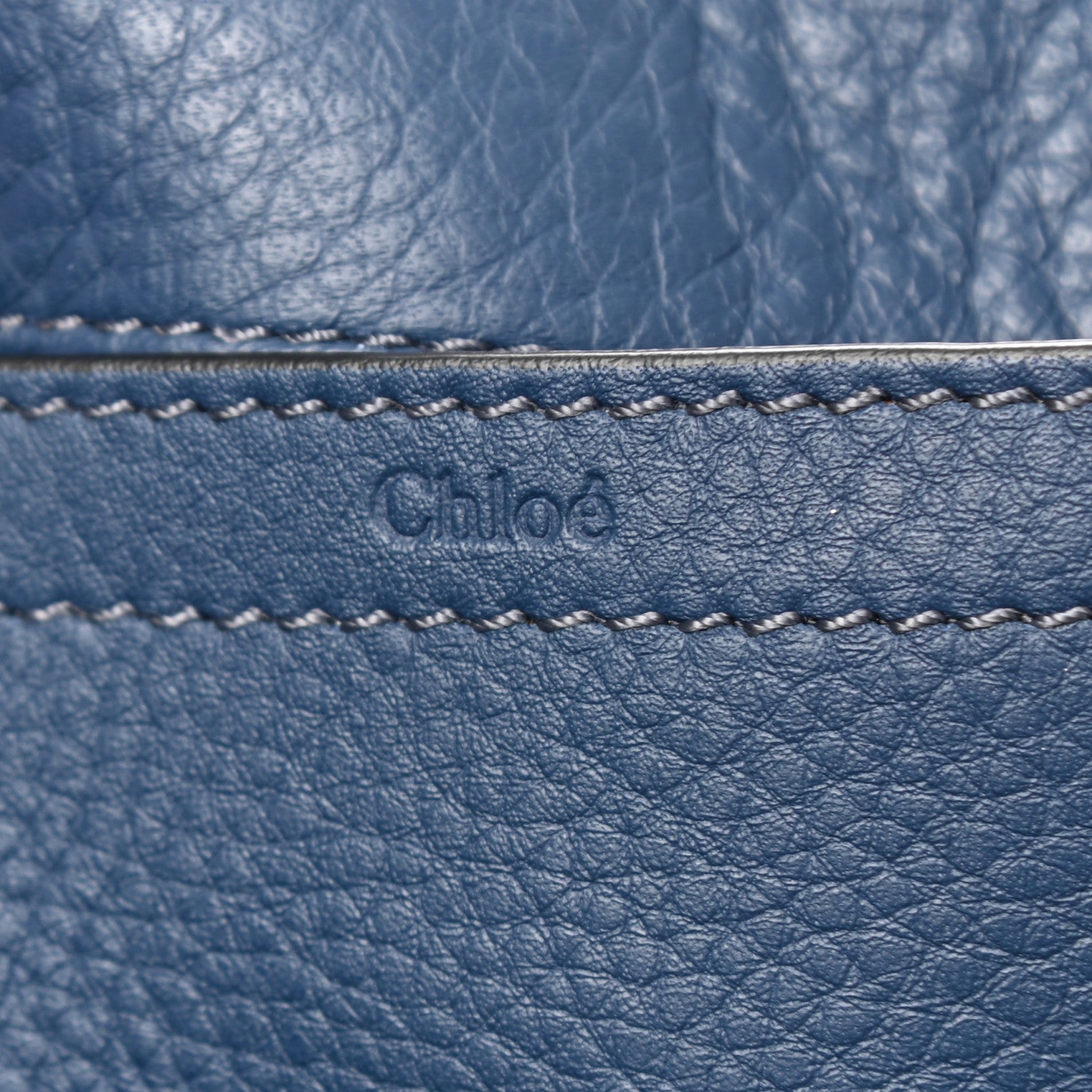 Chloe Calfskin Medium Marcie Round Crossbody Bag Royal Navy 8 of 12