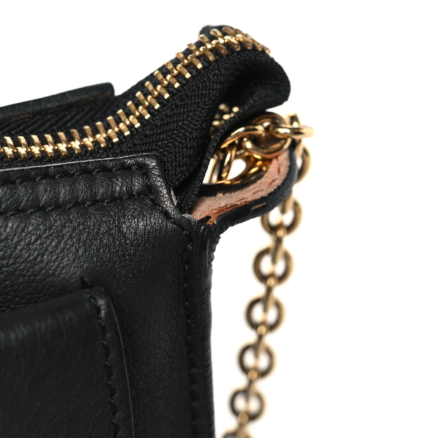 Celine Calfskin Envelope Shoulder Bag Black 11 of 11
