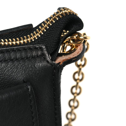 Celine Calfskin Envelope Shoulder Bag Black 11 of 11