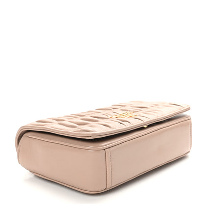 Prada Nappa Gaufre Flap Cipria 4 of 9
