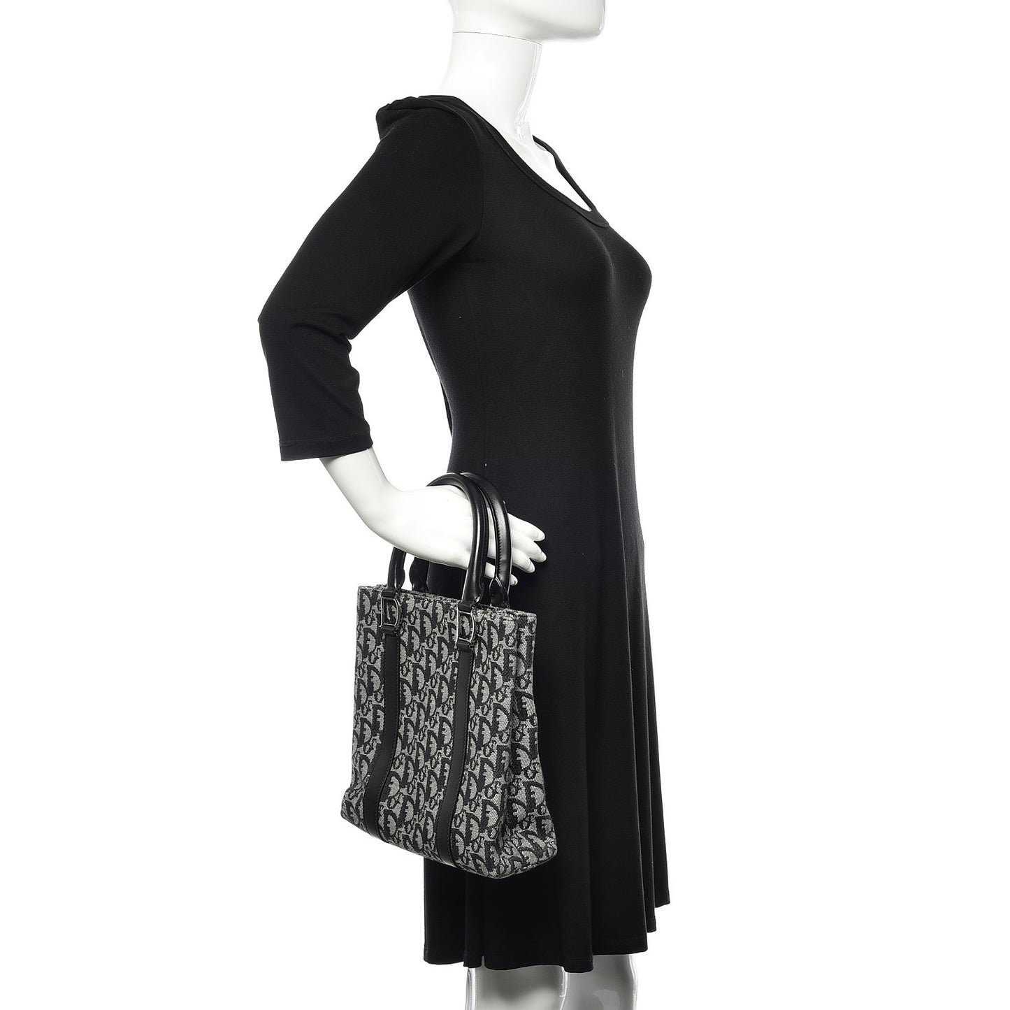 Monogram Tote Black