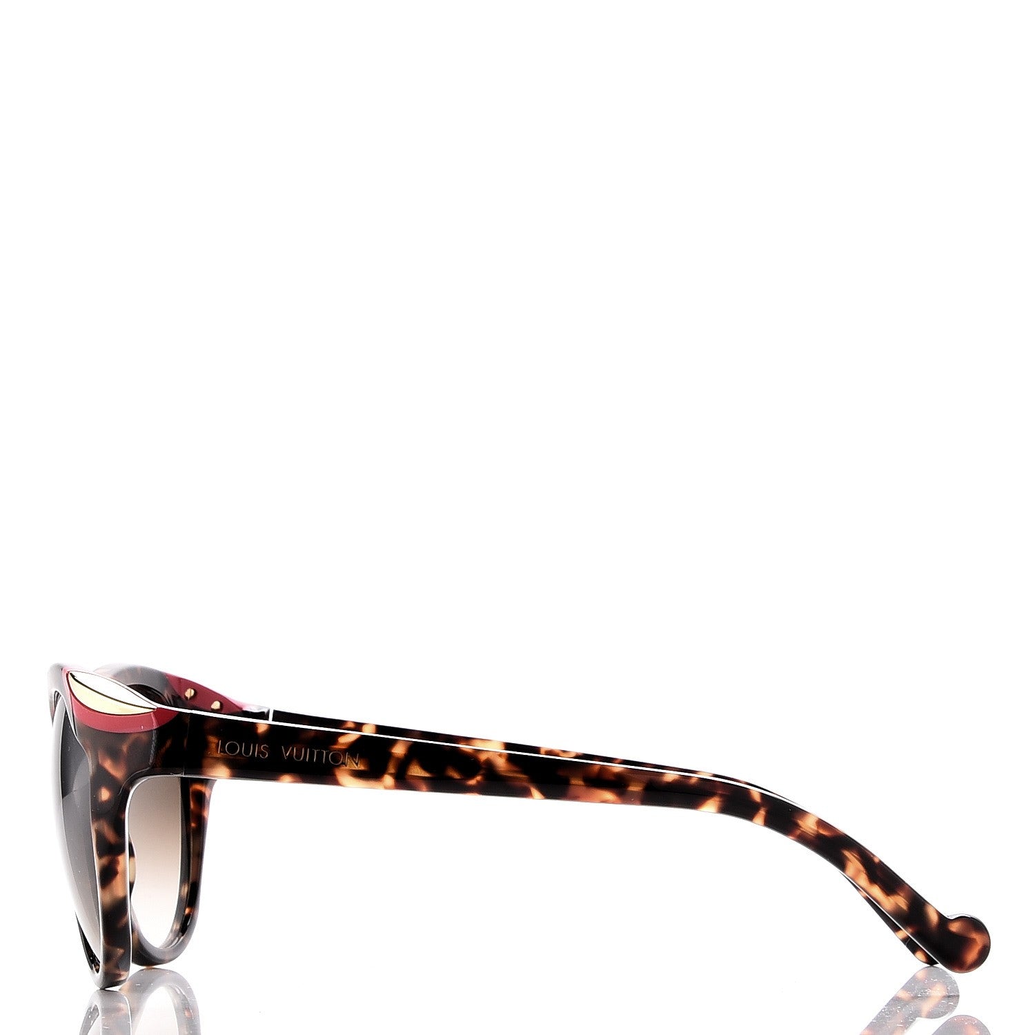 Louis Vuitton Ivy Cat Sunglasses Z0736W Tortoise 3 of 7