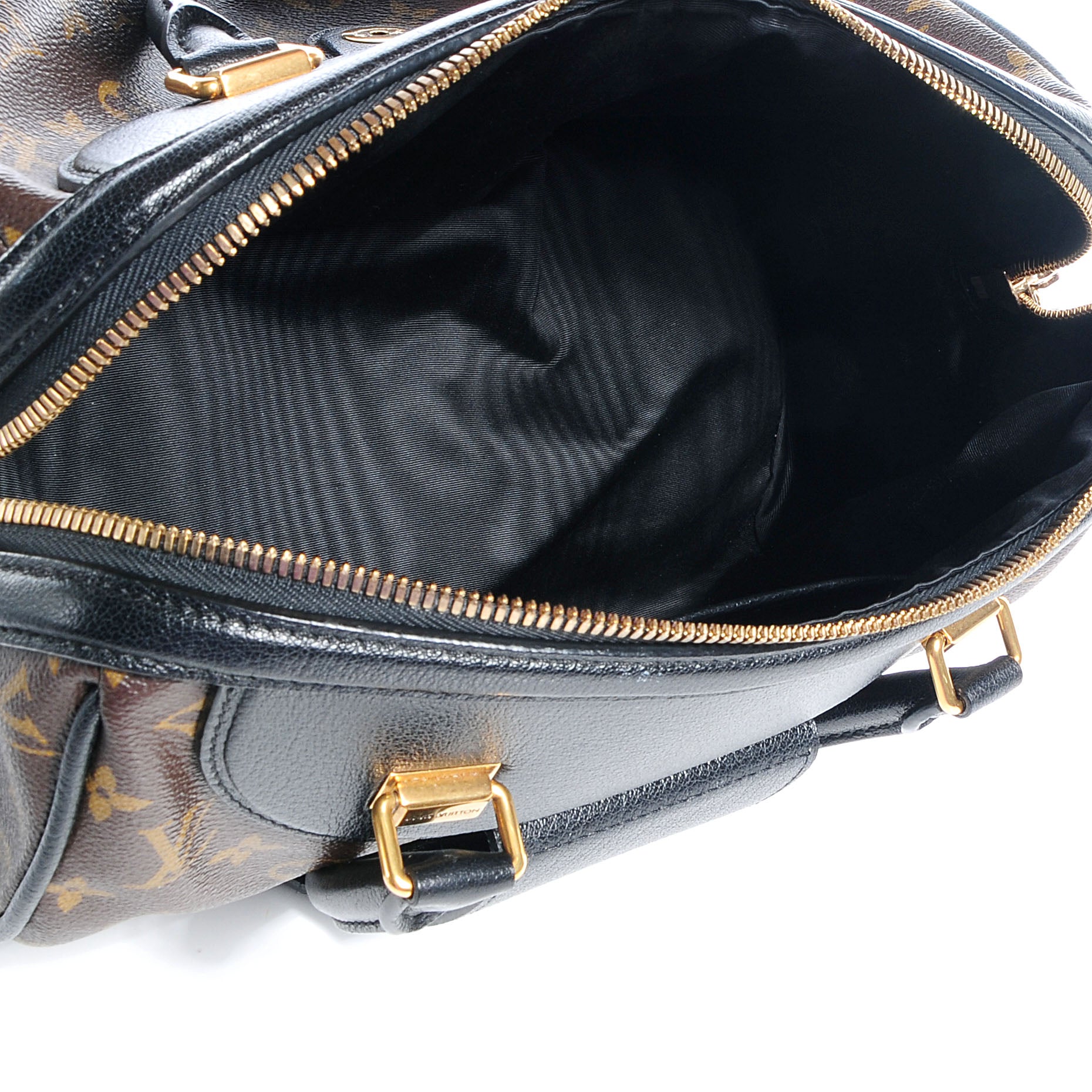 Louis Vuitton Monogram Golden Arrow Speedy Black 5 of 7