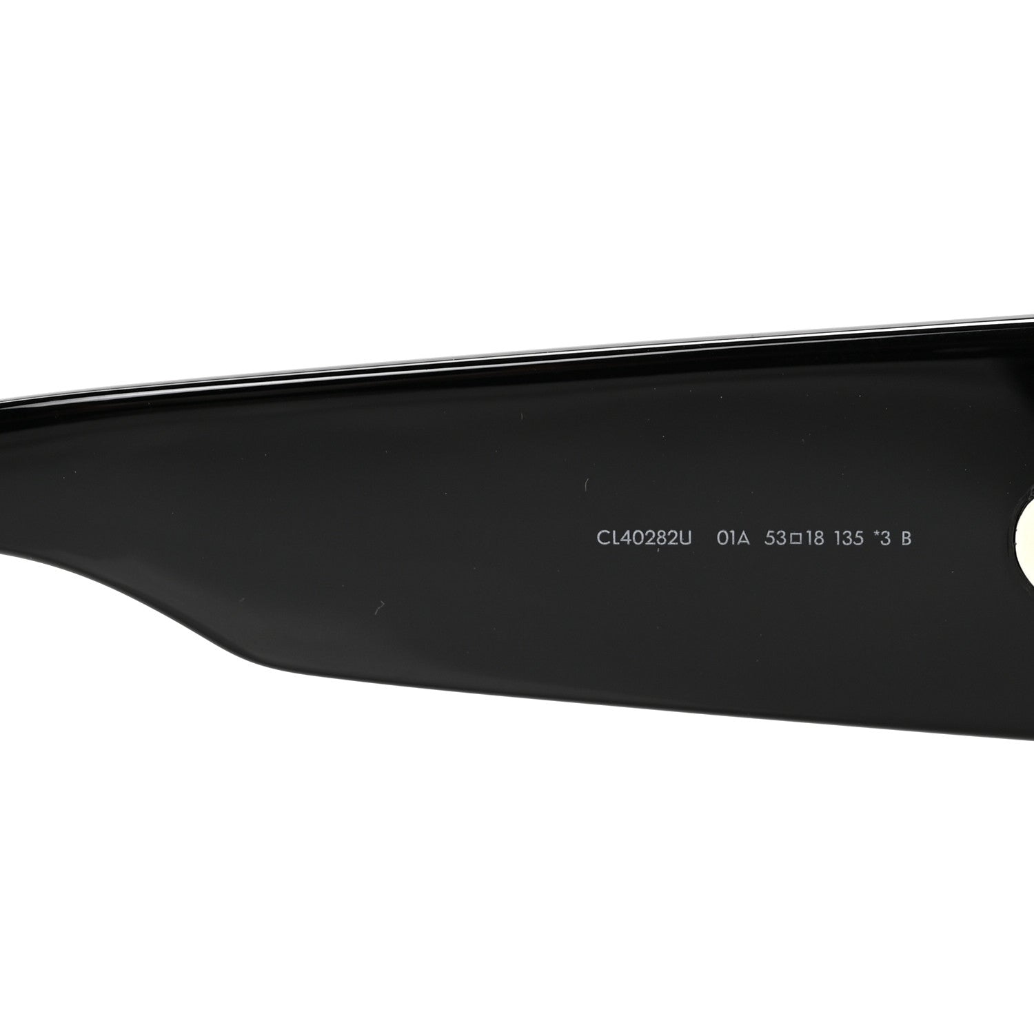Celine Acetate Triomphe XL 01 Sunglasses CL40282U Black 12 of 14
