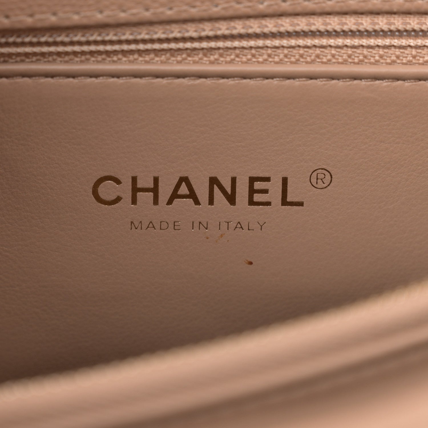 Chanel Caviar Quilted Small Coco Handle Flap Beige 6 of 11