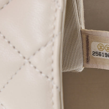 Chanel Lambskin Quilted Medium Citizen Chic Flap Ivory 8 of 10