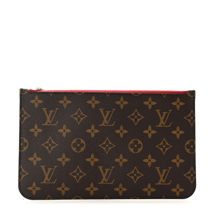 Louis Vuitton Monogram Neverfull MM GM Pochette Cherry 1 of 6