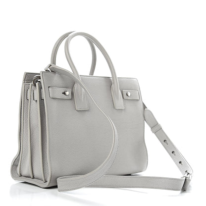 Saint Laurent Grained Calfskin Baby Sac De Jour Souple Souris 3 of 11