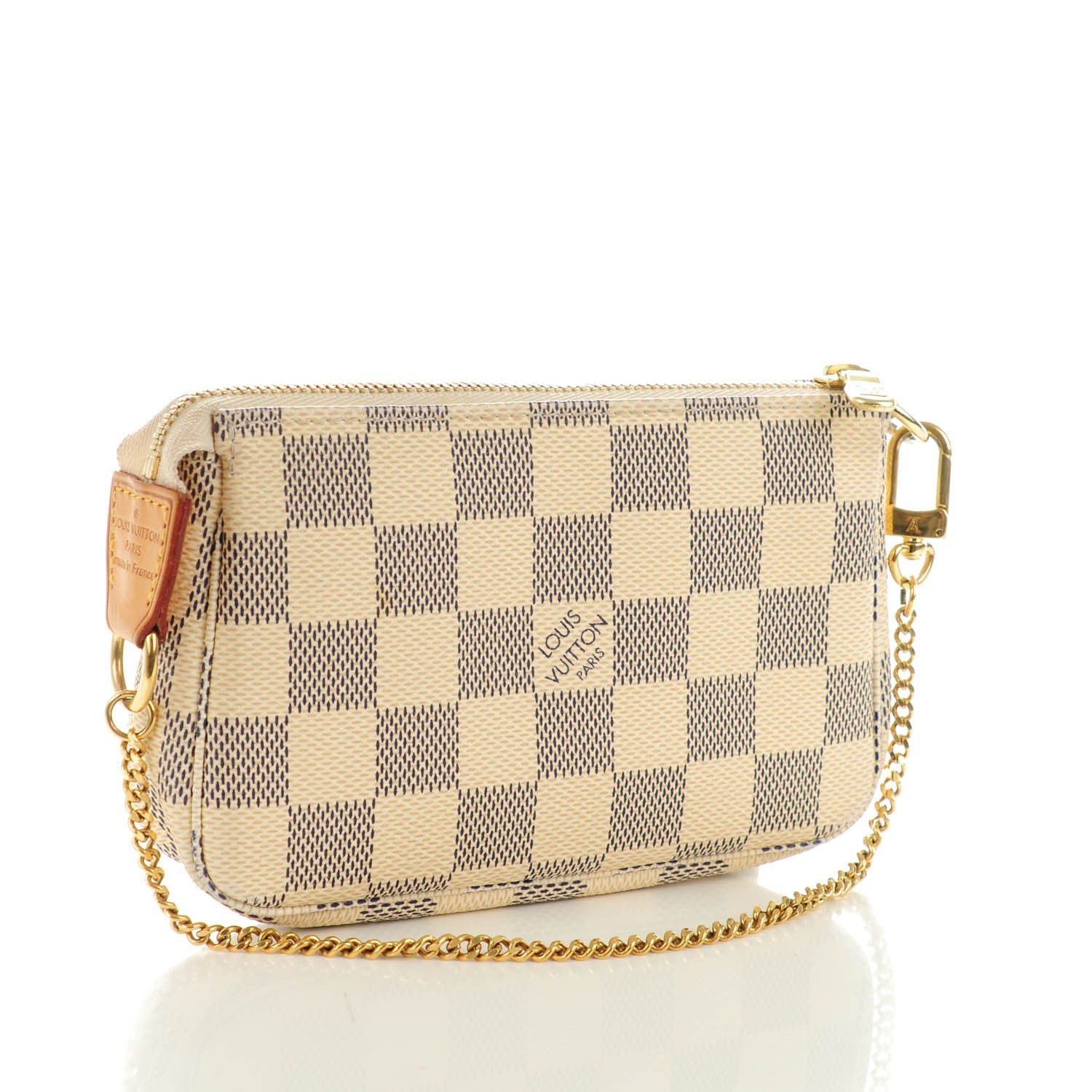 Louis Vuitton Damier Azur Mini Pochette Accessories 3 of 7