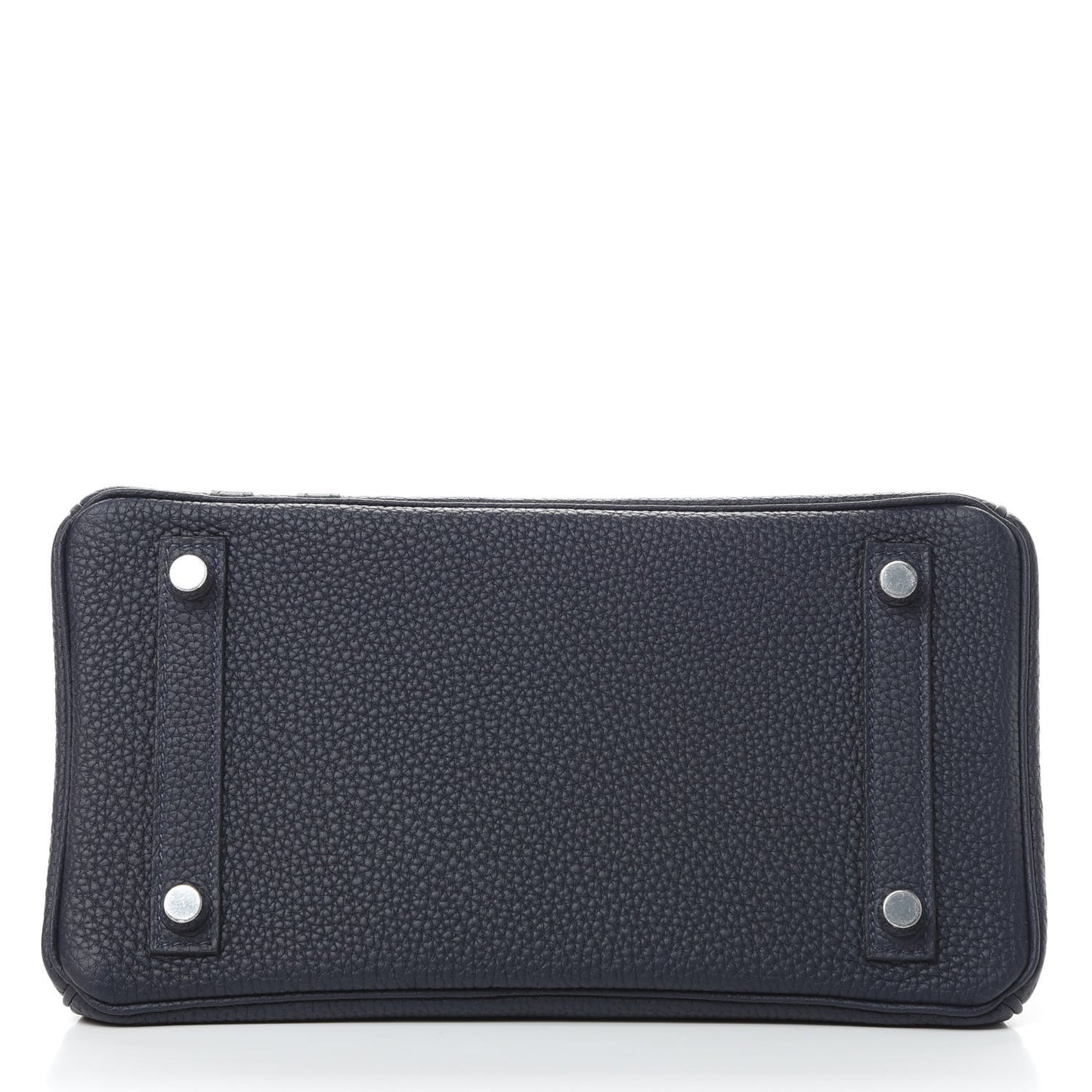 Togo Swift Officier Birkin 25 Bleu Nuit Vert Cypress